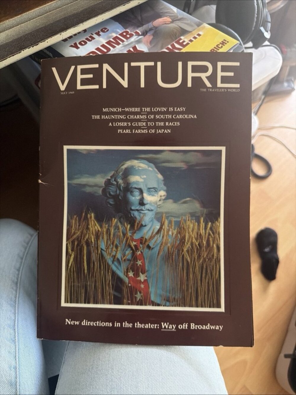 Venture Magazine May 1969 Vintage Travel Magazine Munich South Carolina